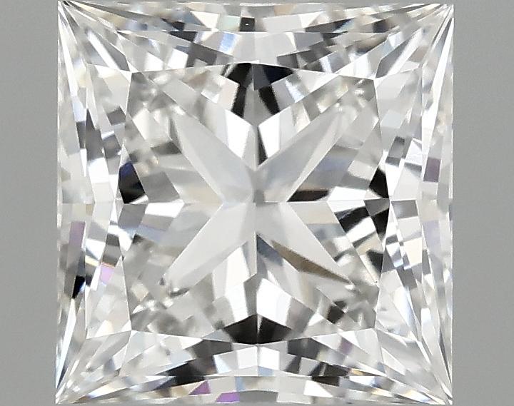 2.03 Carat Princess Shaped Ideal Cut VVS2 IGI Certified Lab Grown Diamond