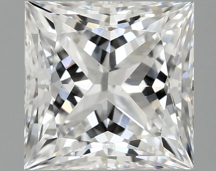 1.57 Carat Princess Shaped Ideal Cut VS1 IGI Certified Lab Grown Diamond