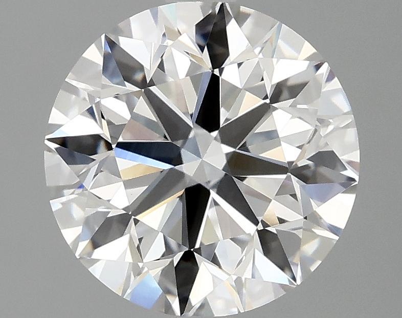 3.06 Carat Round Shaped Excellent Cut VVS2 IGI Certified Lab Grown Diamond