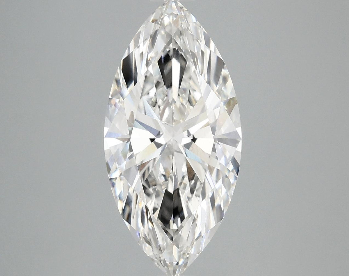 3.06 Carat Marquise Shaped Excellent Cut VVS2 IGI Certified Lab Grown Diamond