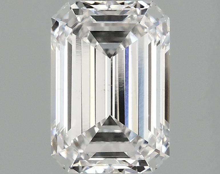 2.09 Carat Emerald Shaped Ideal Cut VS2 IGI Certified Lab Grown Diamond