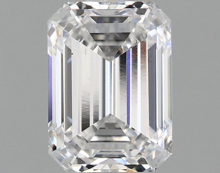1.42 Carat Emerald Shaped Excellent Cut VS2 IGI Certified Lab Grown Diamond