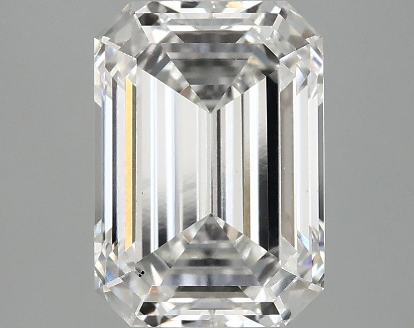 3.05 Carat Emerald Shaped Ideal Cut VS2 IGI Certified Lab Grown Diamond