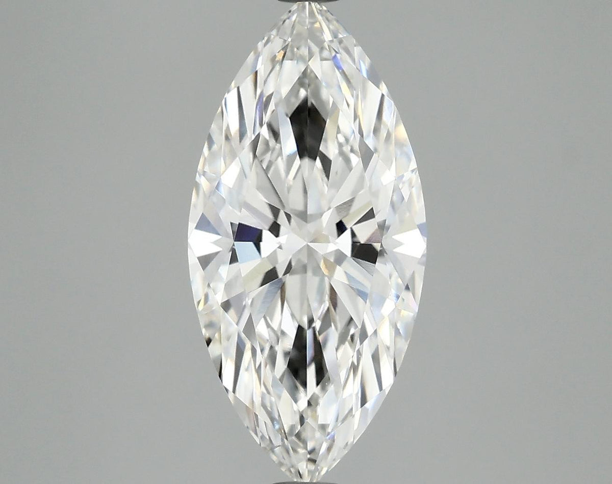 3.05 Carat Marquise Shaped Excellent Cut VVS2 IGI Certified Lab Grown Diamond