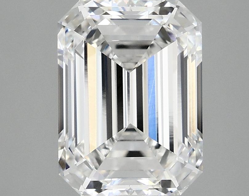 3.01 Carat Emerald Shaped Excellent Cut VVS2 IGI Certified Lab Grown Diamond