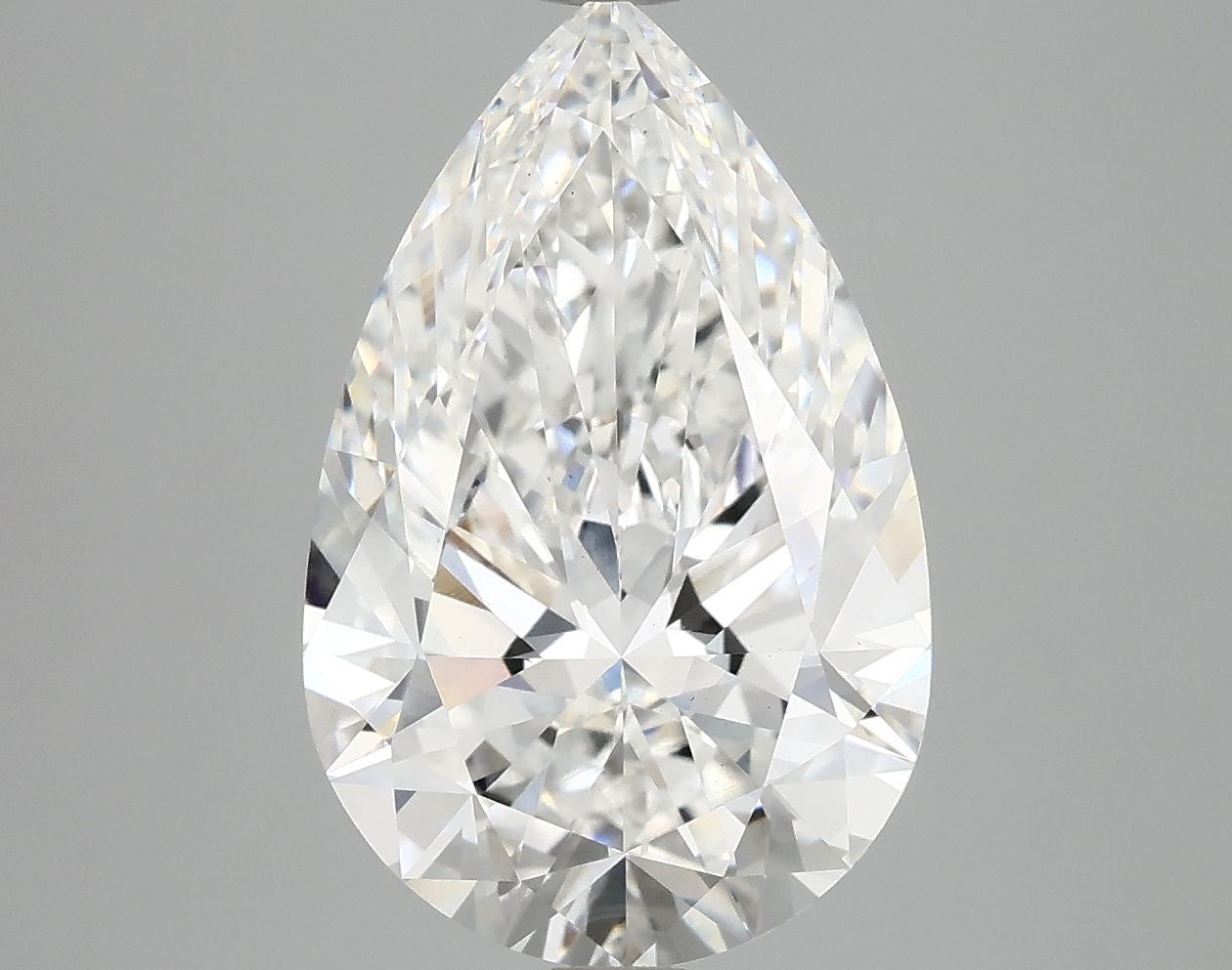 4.75 Carat Pear Shaped Ideal Cut VS1 IGI Certified Lab Grown Diamond