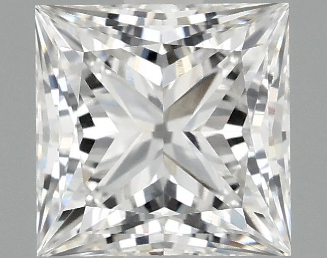 1.57 Carat Princess Shaped Ideal Cut VVS2 IGI Certified Lab Grown Diamond