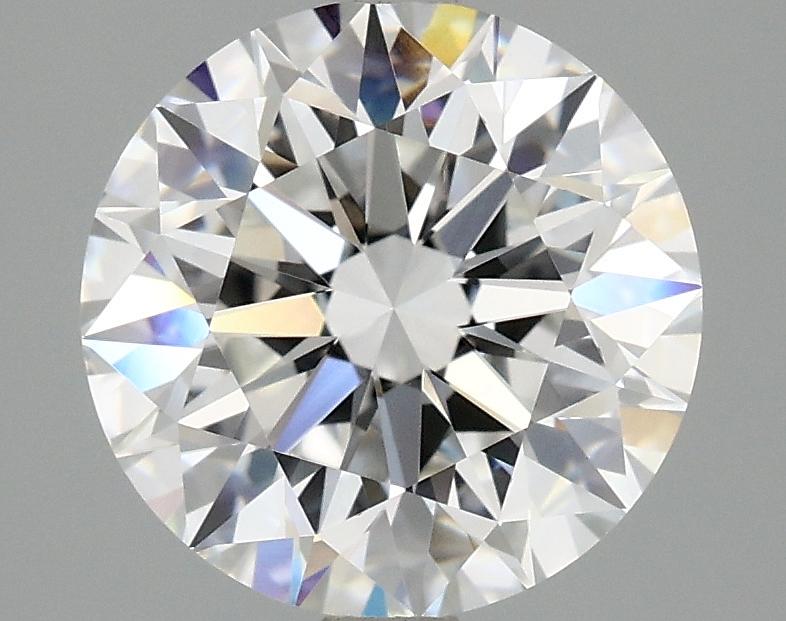 3.05 Carat Round Shaped Excellent Cut VVS2 IGI Certified Lab Grown Diamond