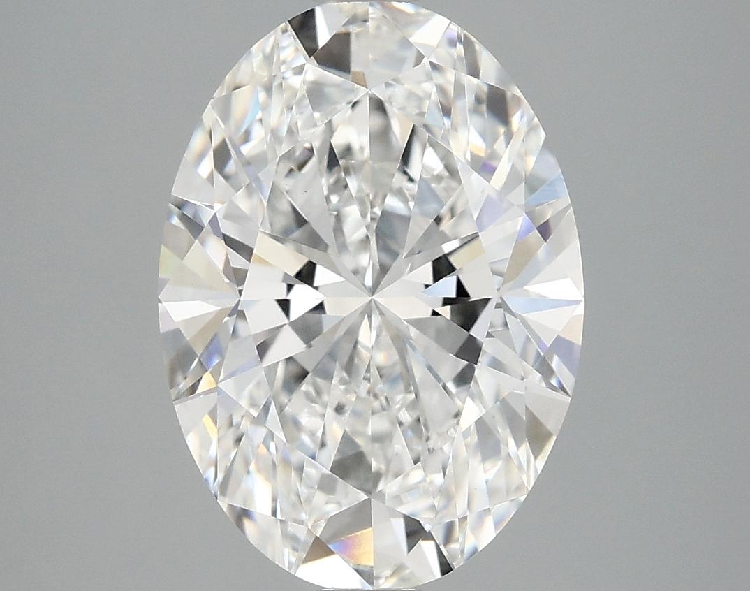 3.98 Carat Oval Shaped Ideal Cut VVS2 IGI Certified Lab Grown Diamond
