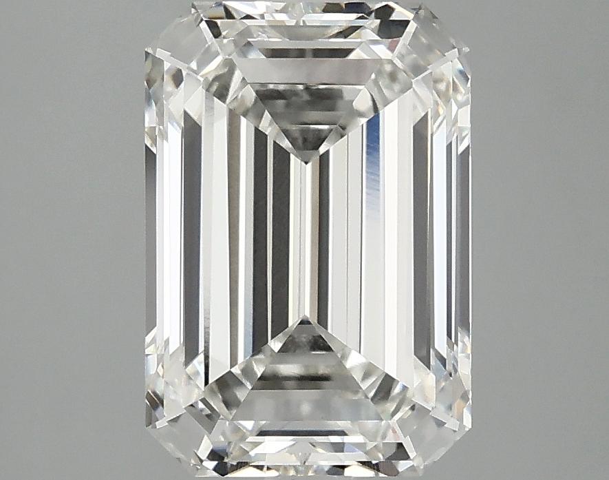 3.1 Carat Emerald Shaped Ideal Cut VVS2 IGI Certified Lab Grown Diamond