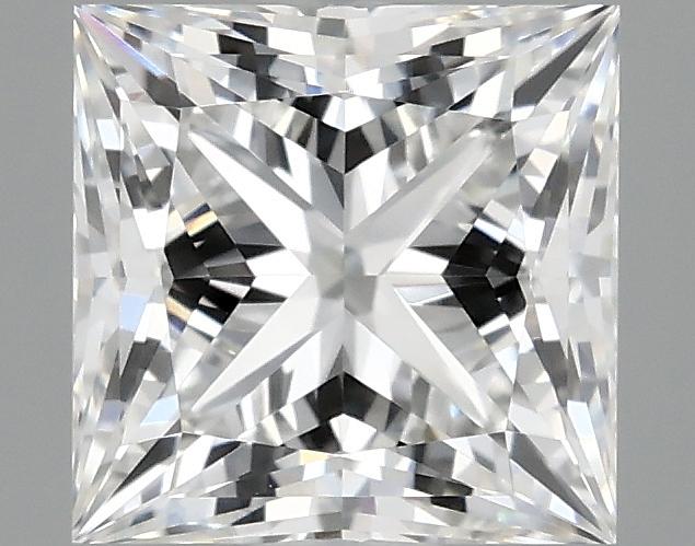 1.08 Carat Princess Shaped Ideal Cut VVS1 IGI Certified Lab Grown Diamond