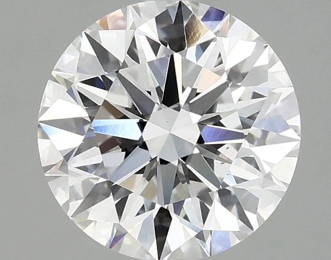 2.03 Carat Round Shaped Ideal Cut VS1 IGI Certified Lab Grown Diamond