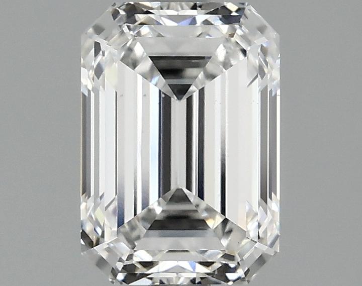 1.85 Carat Emerald Shaped Ideal Cut VS2 IGI Certified Lab Grown Diamond