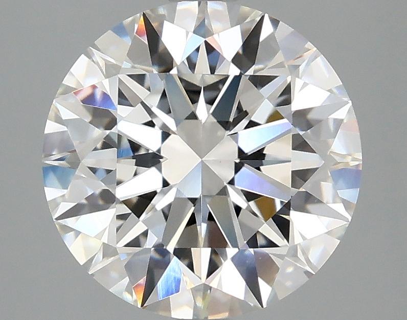 3.06 Carat Round Shaped Ideal Cut VVS2 IGI Certified Lab Grown Diamond