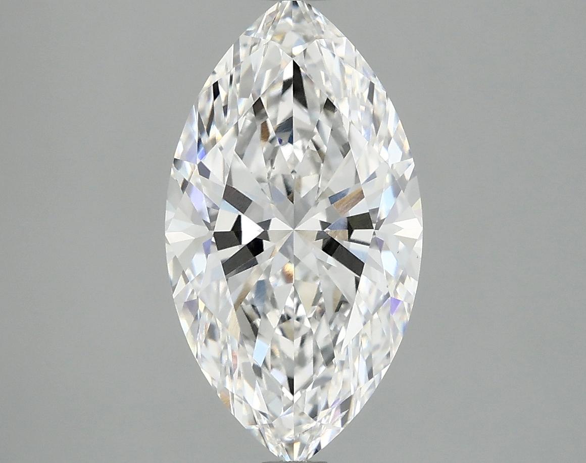 3.02 Carat Marquise Shaped Excellent Cut SI1 IGI Certified Lab Grown Diamond