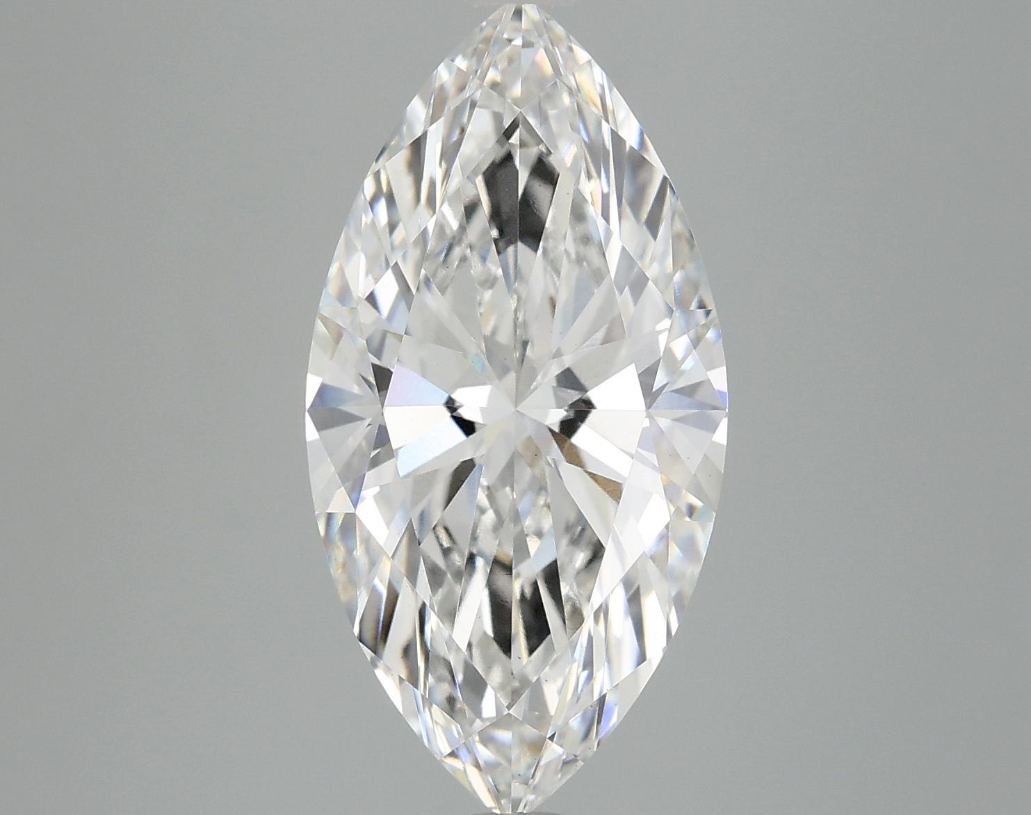 4.96 Carat Marquise Shaped Ideal Cut VS1 IGI Certified Lab Grown Diamond