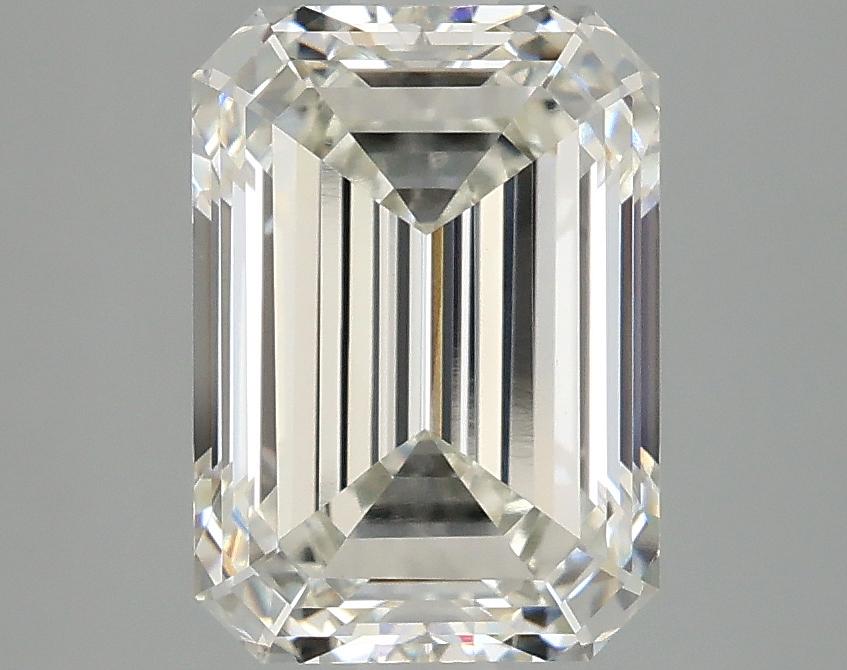 3.1 Carat Emerald Shaped Ideal Cut VVS2 IGI Certified Lab Grown Diamond