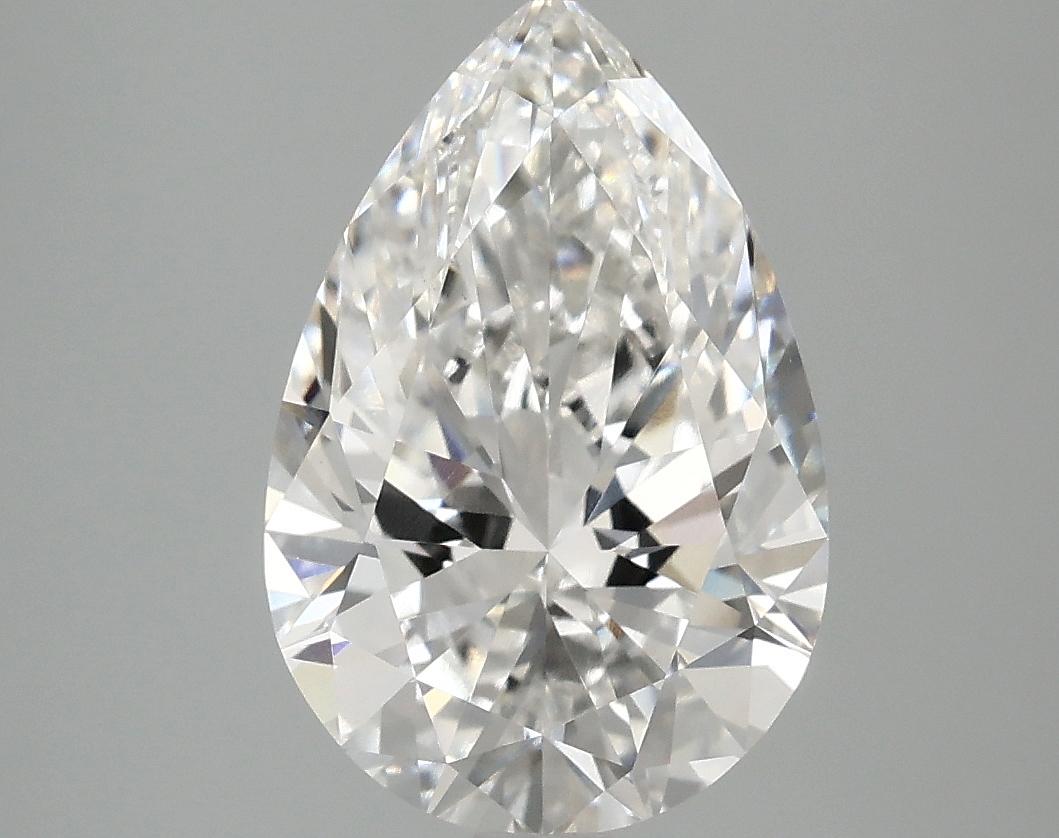 3.09 Carat Pear Shaped Excellent Cut VS1 IGI Certified Lab Grown Diamond