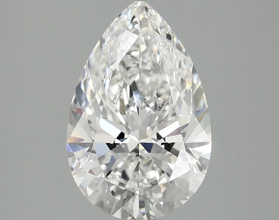 2.08 Carat Pear Shaped Excellent Cut VVS2 IGI Certified Lab Grown Diamond