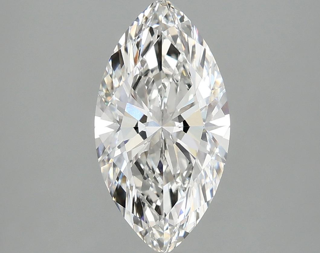 2.02 Carat Marquise Shaped Ideal Cut VVS2 IGI Certified Lab Grown Diamond