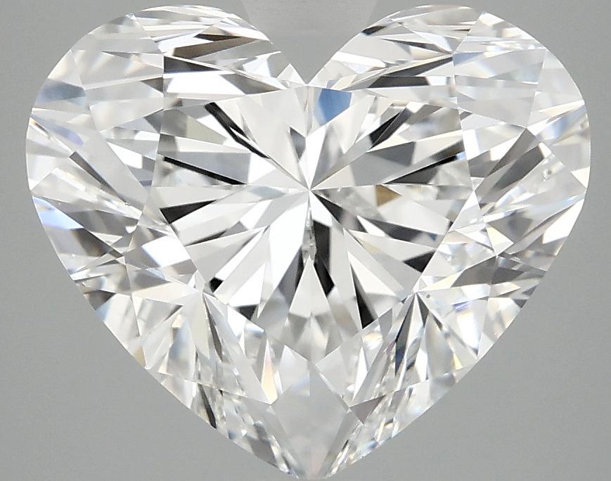5.05 Carat Heart Shaped Excellent Cut VVS2 IGI Certified Lab Grown Diamond