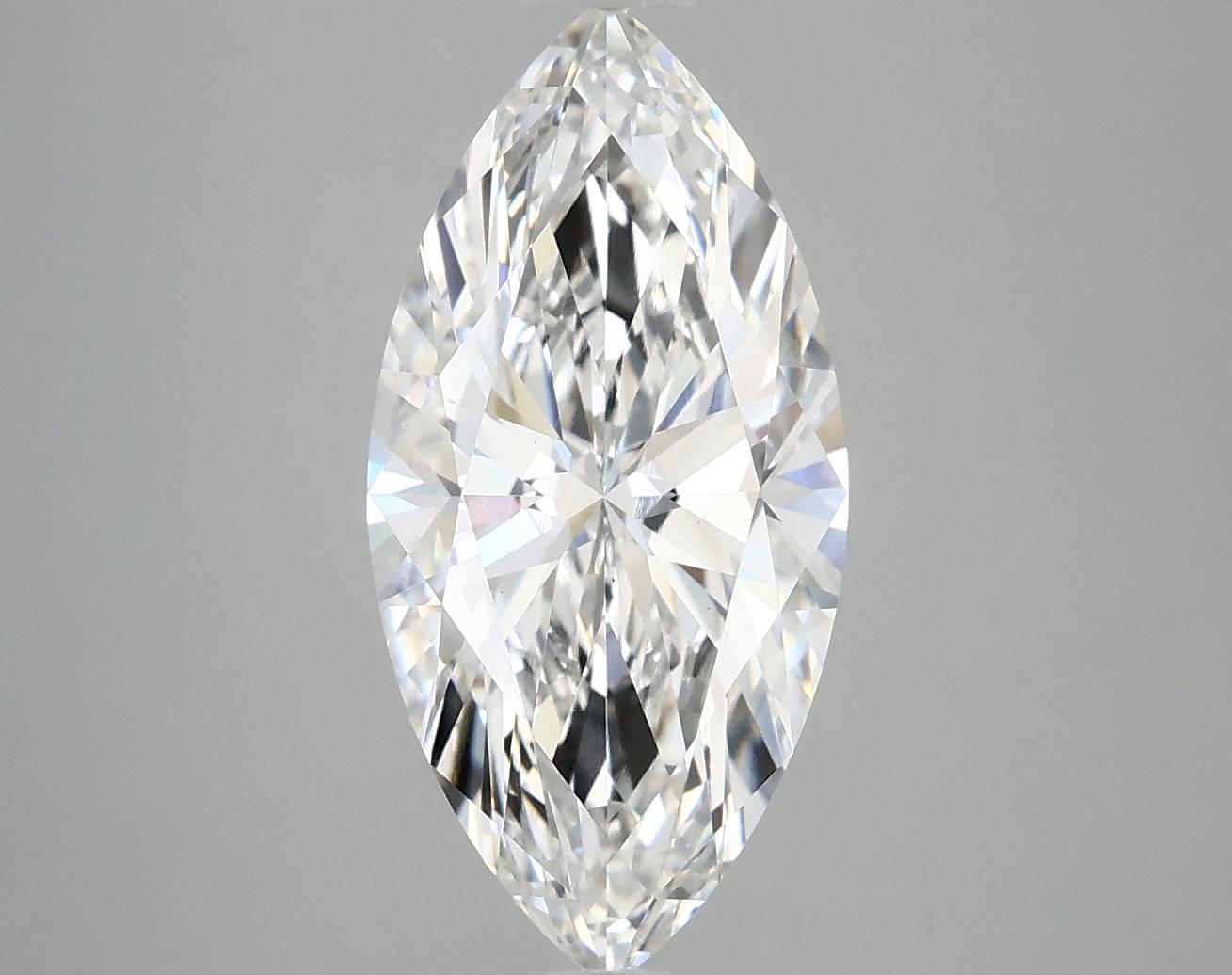 3.0 Carat Marquise Shaped Excellent Cut VS1 IGI Certified Lab Grown Diamond