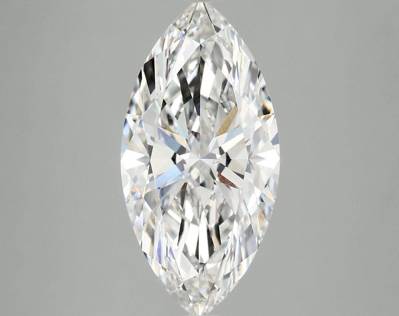3.06 Carat Marquise Shaped Ideal Cut VS1 IGI Certified Lab Grown Diamond
