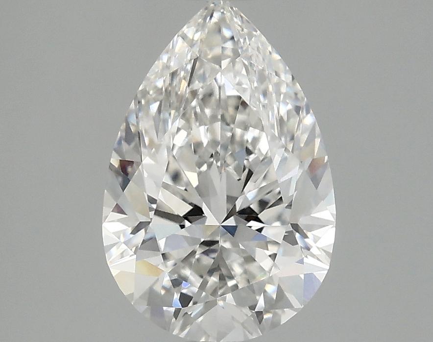 2.07 Carat Pear Shaped Excellent Cut VVS2 IGI Certified Lab Grown Diamond
