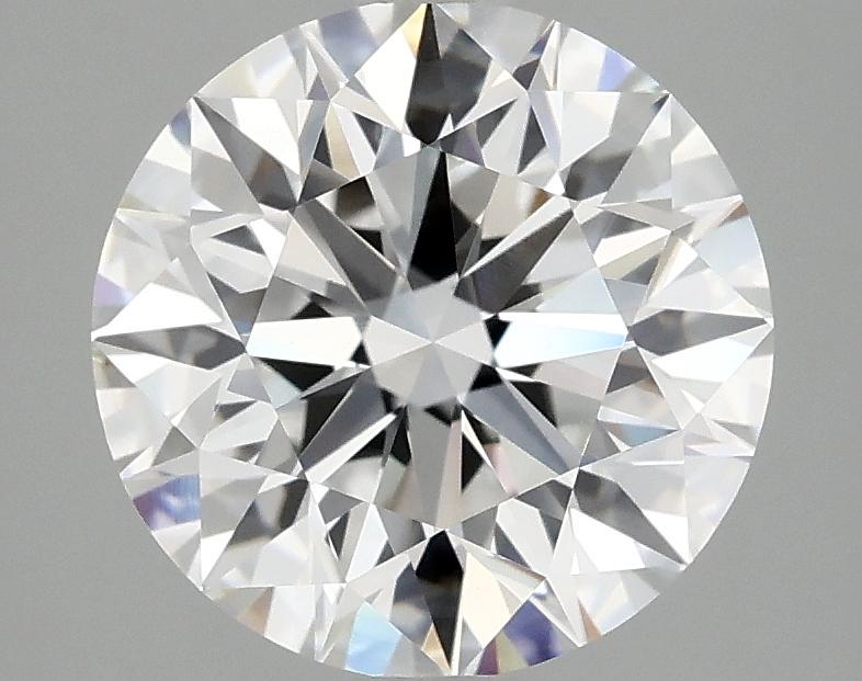 3.06 Carat Round Shaped Excellent Cut VVS2 IGI Certified Lab Grown Diamond