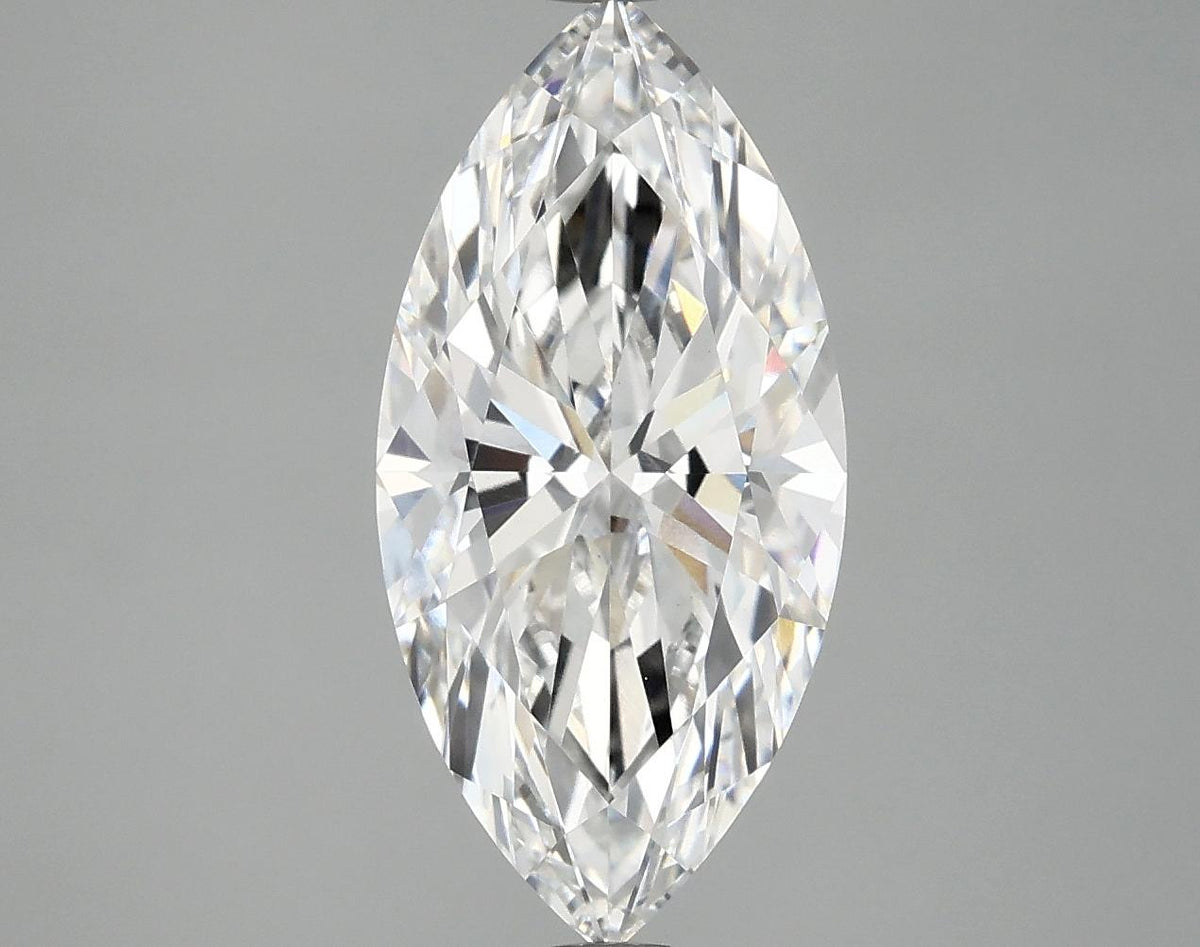 3.09 Carat Marquise Shaped Excellent Cut VS1 IGI Certified Lab Grown Diamond