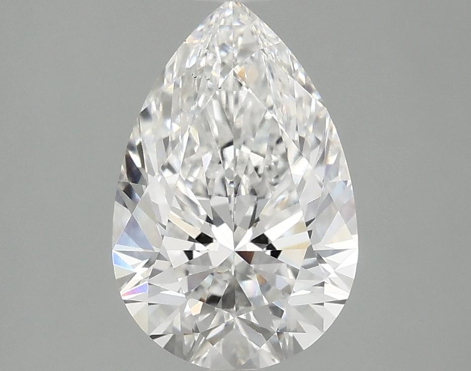 2.08 Carat Pear Shaped Excellent Cut VS1 IGI Certified Lab Grown Diamond