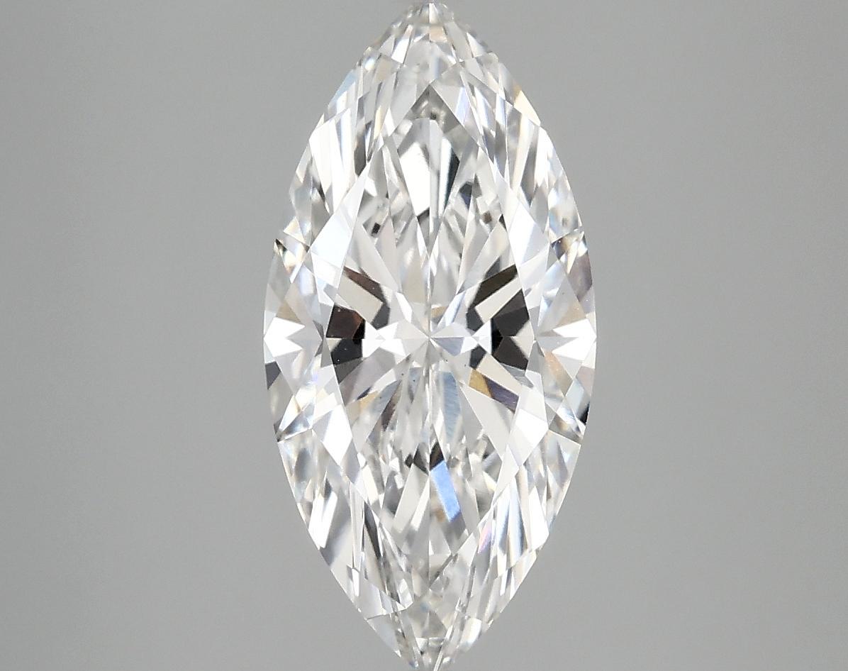 2.35 Carat Marquise Shaped Excellent Cut VS1 IGI Certified Lab Grown Diamond
