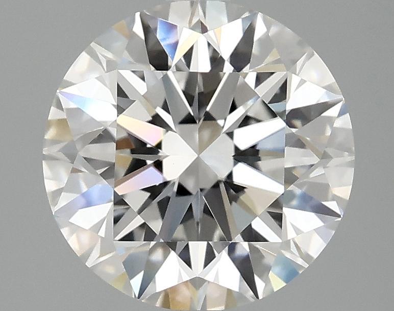 2.96 Carat Round Shaped Excellent Cut VVS2 IGI Certified Lab Grown Diamond