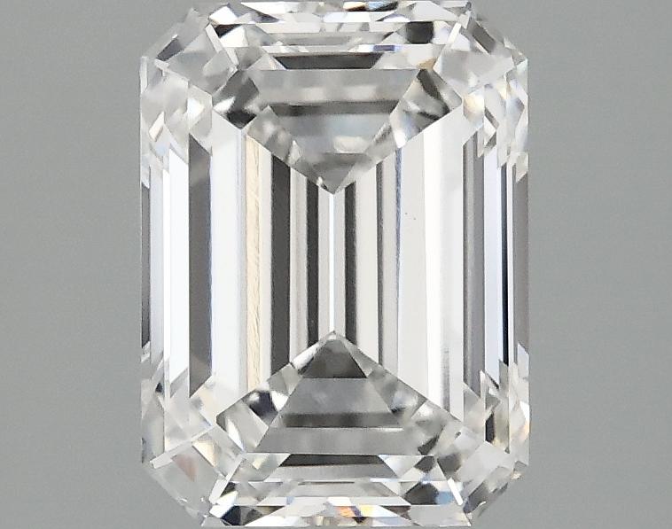 2.34 Carat Emerald Shaped Excellent Cut VVS2 IGI Certified Lab Grown Diamond