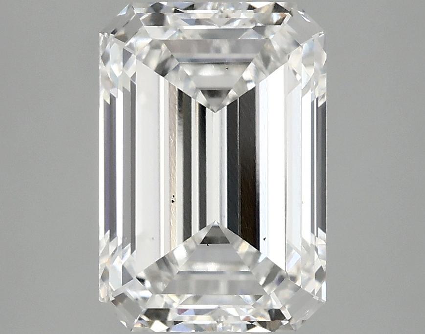 2.98 Carat Emerald Shaped Ideal Cut VS2 IGI Certified Lab Grown Diamond