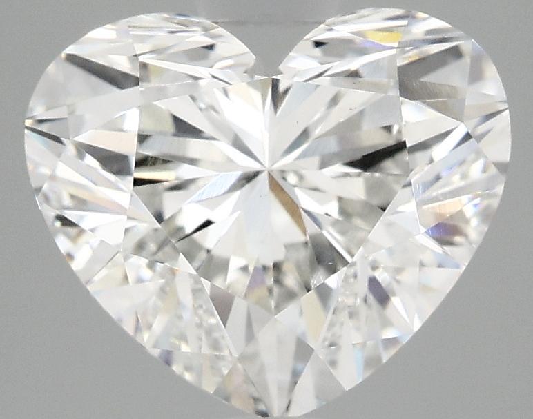 3.08 Carat Heart Shaped Excellent Cut VS1 IGI Certified Lab Grown Diamond