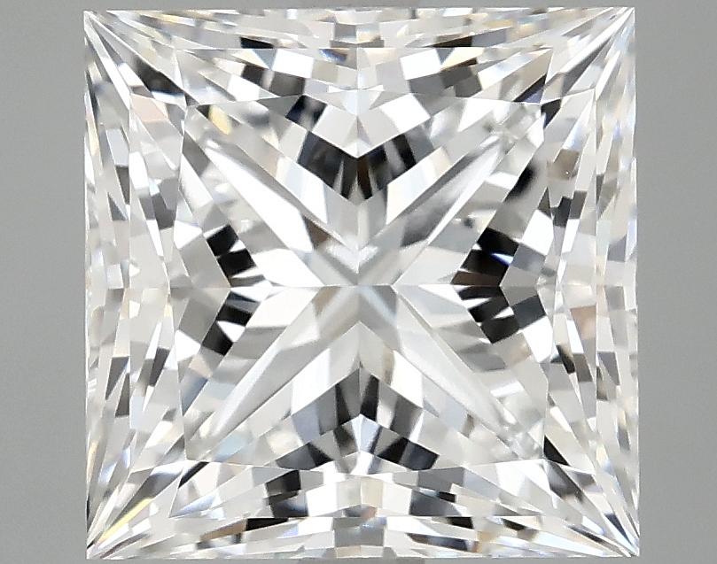 5.1 Carat Princess Shaped Ideal Cut VVS2 IGI Certified Lab Grown Diamond