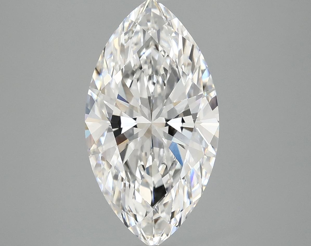 3.08 Carat Marquise Shaped Excellent Cut VS1 IGI Certified Lab Grown Diamond