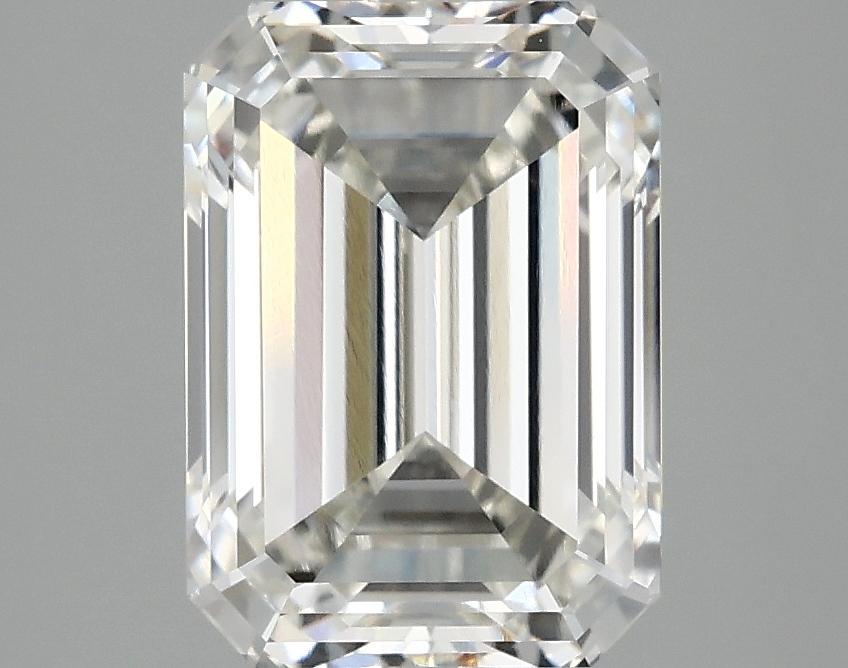 3.07 Carat Emerald Shaped Ideal Cut VVS2 IGI Certified Lab Grown Diamond