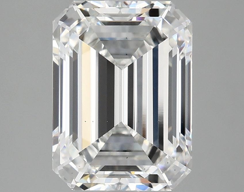 3.09 Carat Emerald Shaped Excellent Cut VS2 IGI Certified Lab Grown Diamond