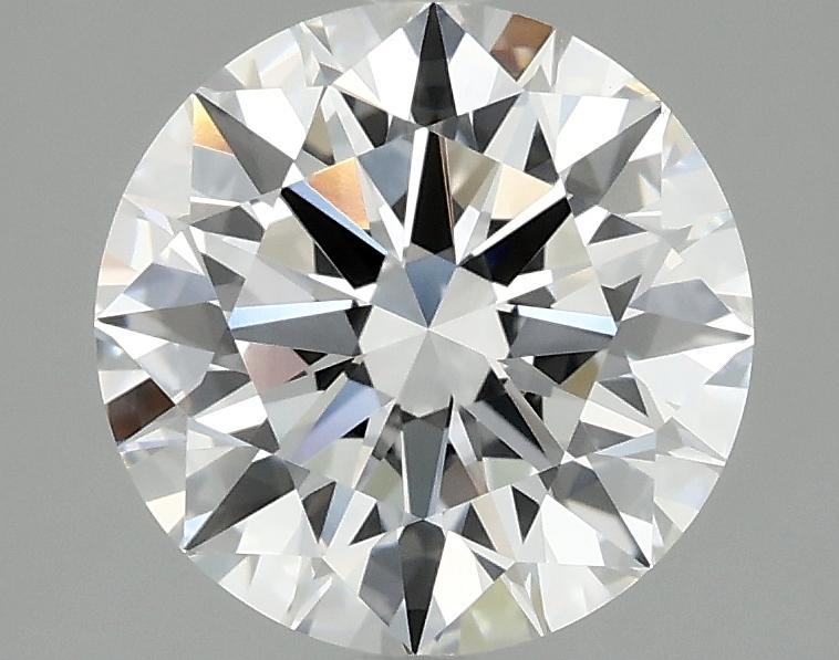 2.54 Carat Round Shaped Ideal Cut VVS2 IGI Certified Lab Grown Diamond