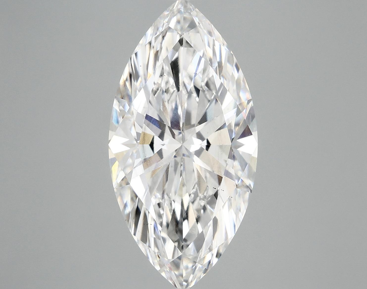 4.88 Carat Marquise Shaped Ideal Cut VS2 IGI Certified Lab Grown Diamond