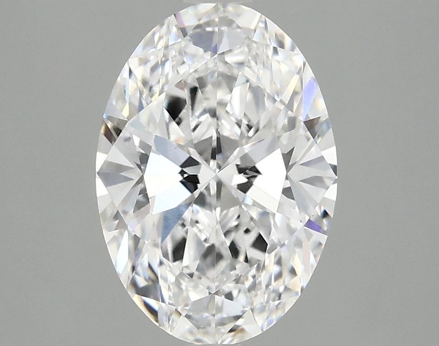 2.09 Carat Oval Shaped Ideal Cut VVS2 IGI Certified Lab Grown Diamond