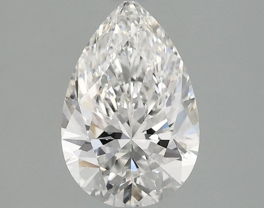 1.58 Carat Pear Shaped Excellent Cut VVS2 IGI Certified Lab Grown Diamond