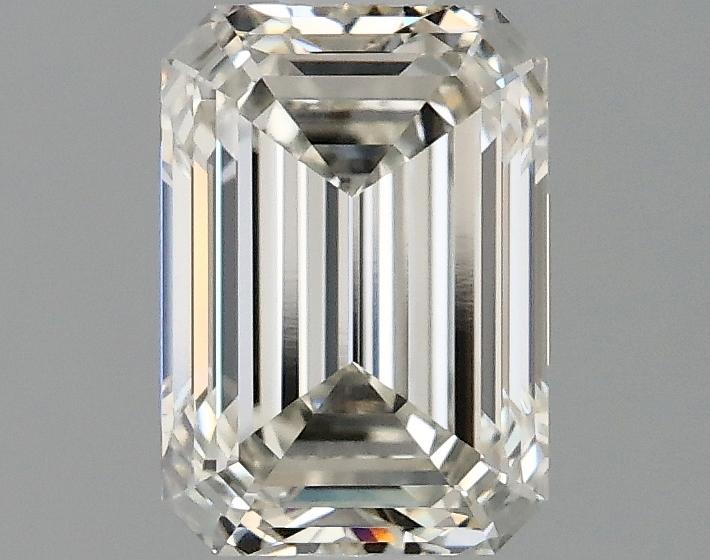 1.62 Carat Emerald Shaped Ideal Cut VVS2 IGI Certified Lab Grown Diamond