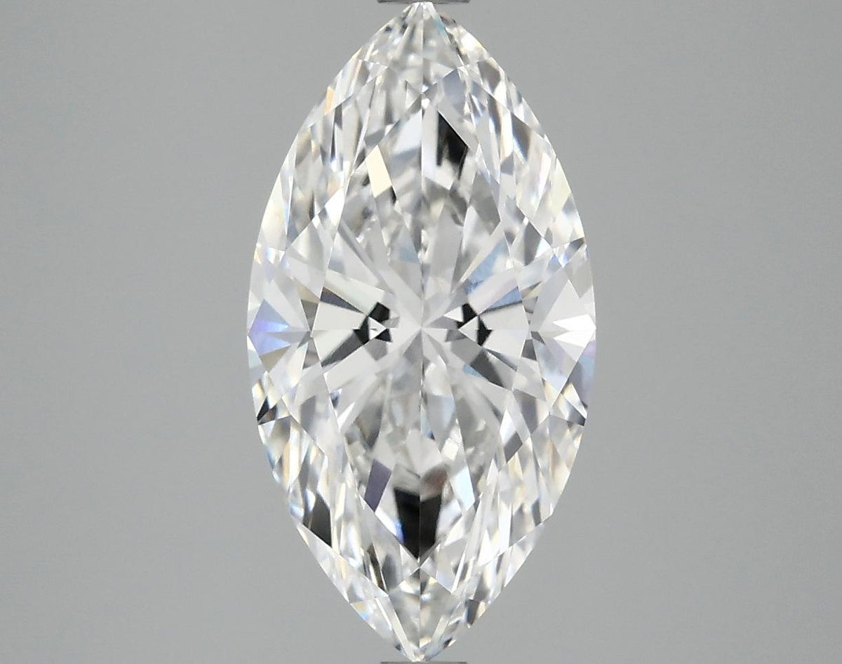 3.02 Carat Marquise Shaped Excellent Cut VVS2 IGI Certified Lab Grown Diamond
