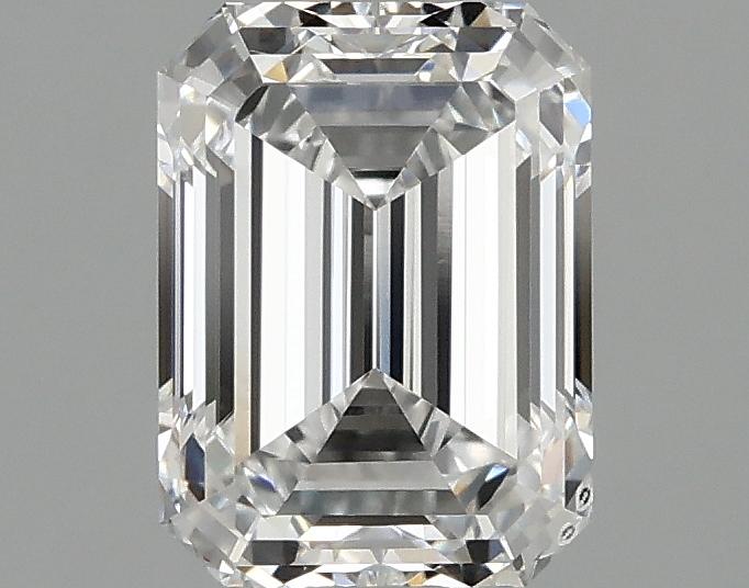 1.36 Carat Emerald Shaped Excellent Cut VS2 IGI Certified Lab Grown Diamond