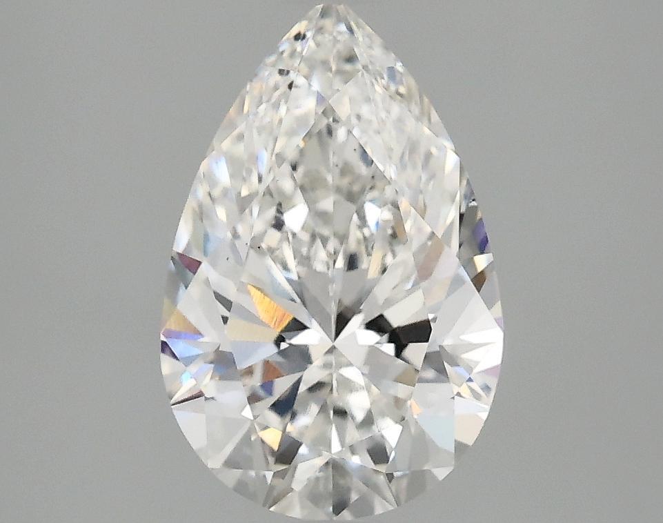 2.03 Carat Pear Shaped Excellent Cut SI1 IGI Certified Lab Grown Diamond