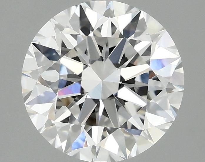 2.08 Carat Round Shaped Excellent Cut VVS2 IGI Certified Lab Grown Diamond
