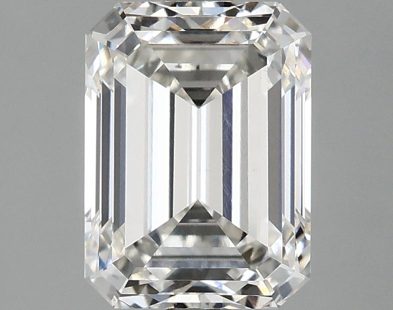 2.87 Carat Emerald Shaped Excellent Cut VS2 IGI Certified Lab Grown Diamond
